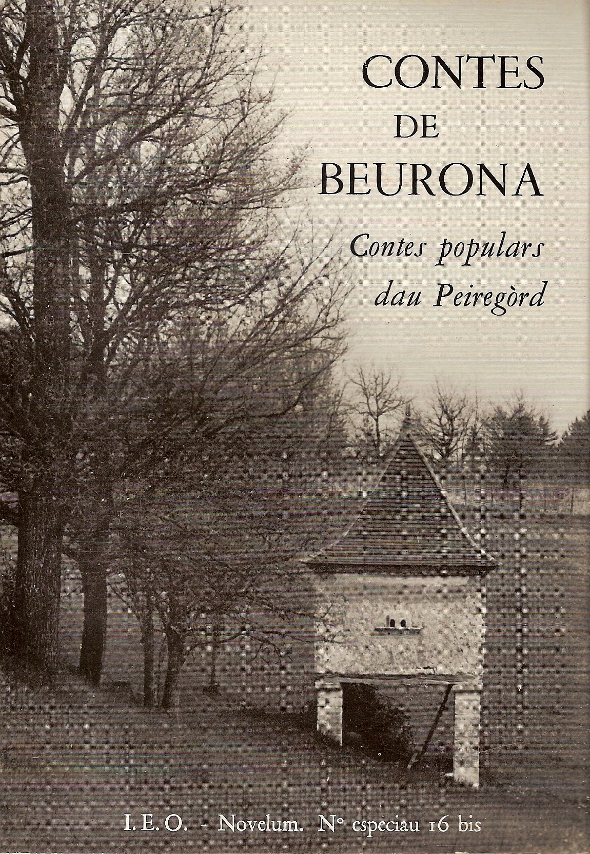 Couverture de Contes de Beurona - Contes populars dau Peiregòrd (D)