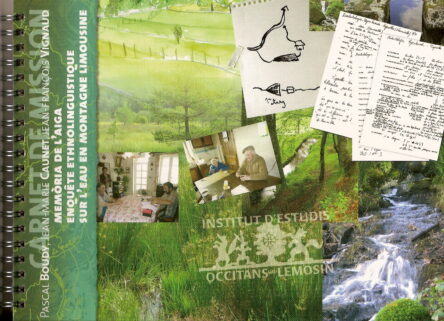 Memòria de l'aiga : Enquête ethnolinguistique sur l'eau en montagne limousine
