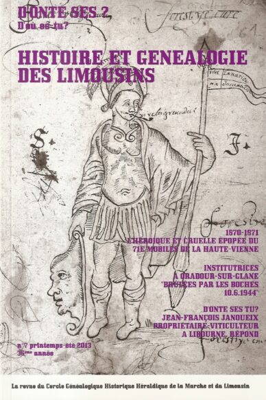 D'onte ses ? - D'où es-tu ? N°7 : Histoire et généalogie des Limousins