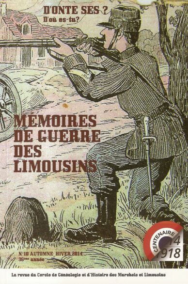 D'onte ses ? - D'où es-tu ? N°10 : Mémoires de guerre des Limousins