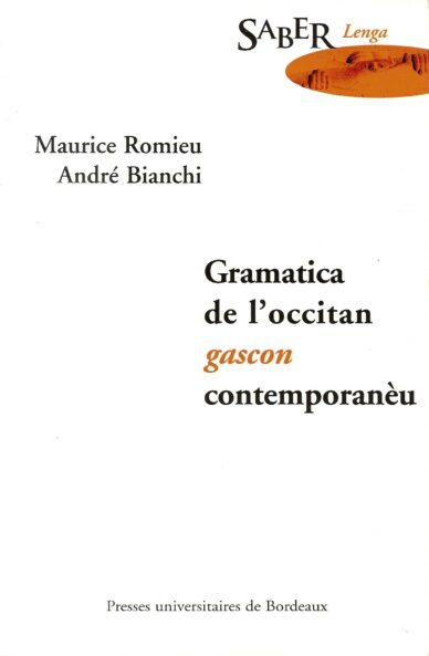 Gramatica de l'occitan gascon contemporanèu