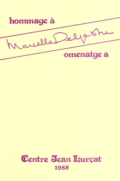 Hommage à - Omenatge a Marcelle Delpastre