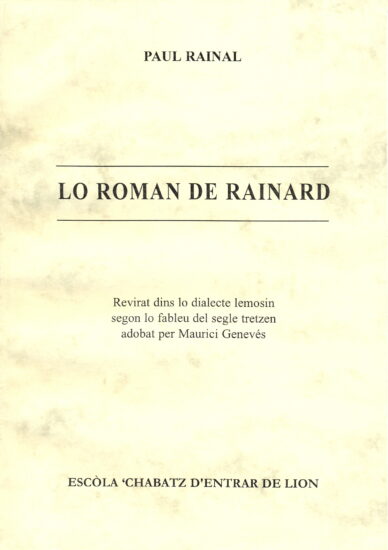 Lo roman de Rainard