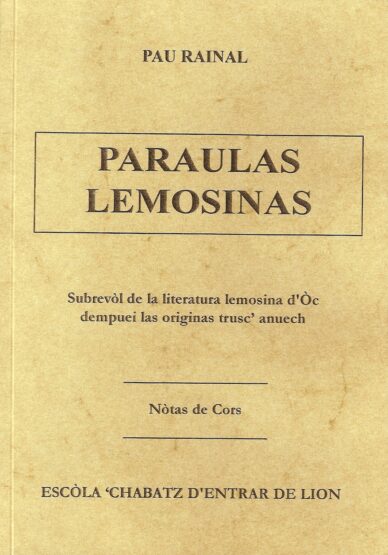 Paraulas lemosinas