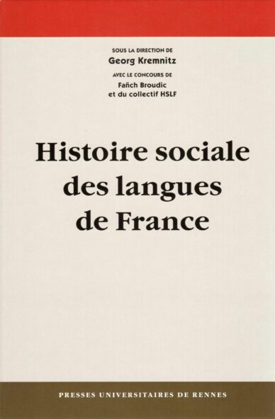 Histoire sociale des langues de France