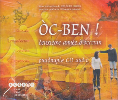 Òc-ben ! deuxième année d'occitan : Quadruple CD-audio