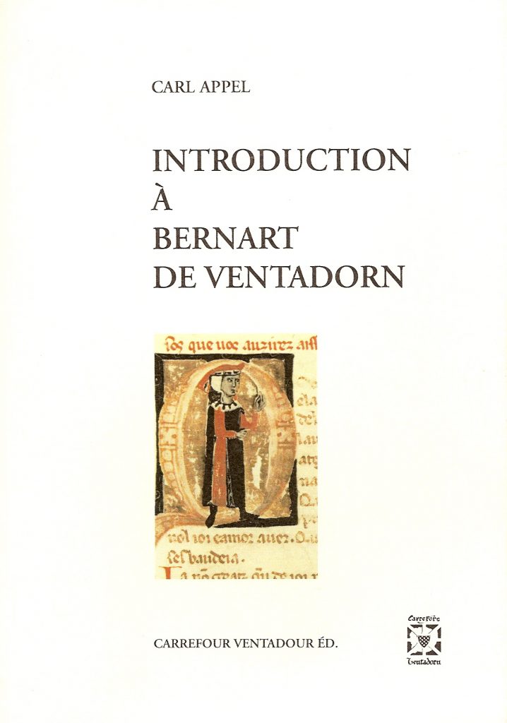 Introduction à Bernart de Ventadorn