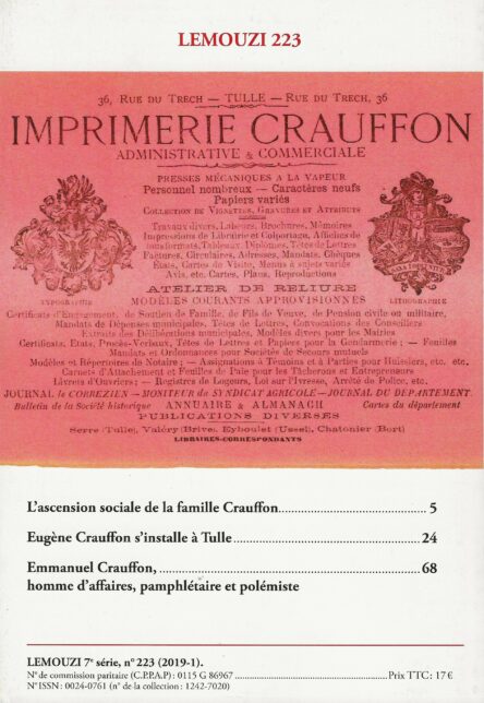 L'aventure de l'imprimerie Crauffon et du journal Le Corrézien / Lemouzi N°223 - Image 2