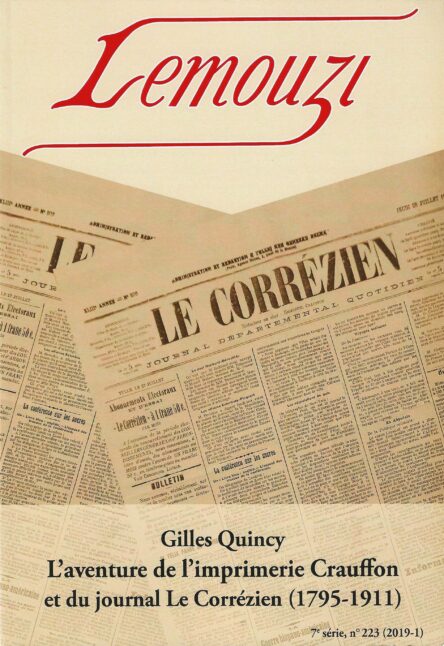 L'aventure de l'imprimerie Crauffon et du journal Le Corrézien / Lemouzi N°223