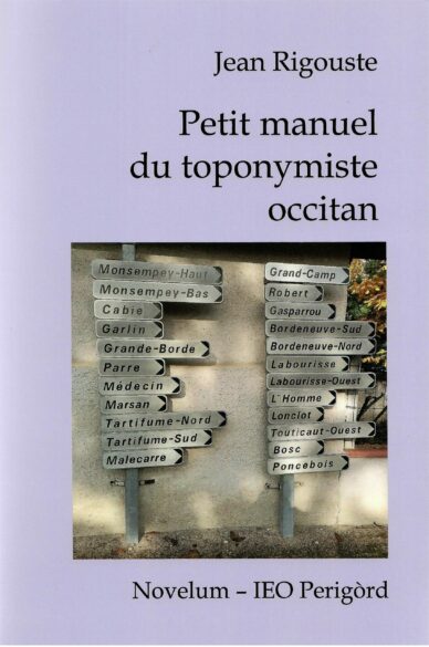 Petit manuel du toponymiste occitan