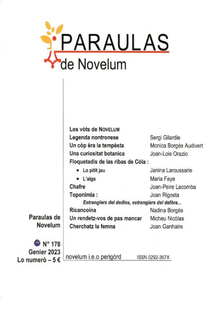 Paraulas de Novelum N° 178