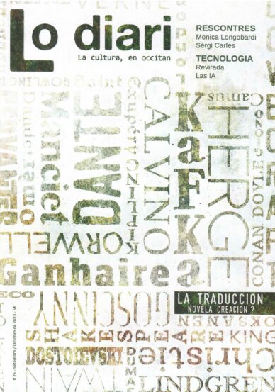 Lo diari : La cultura, en occitan #75 – La traduccion : novèla creacion ?
