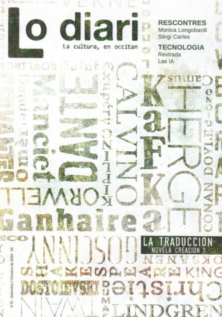 Lo diari : La cultura, en occitan #75 – La traduccion : novèla creacion ?