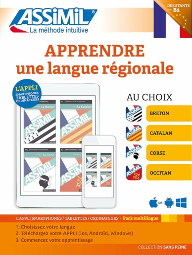 Apprendre une langue régionale (version numérique de la méthode collection Sans peine)