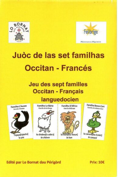Juòc de las set familhas occitan-francés (lengadocian)