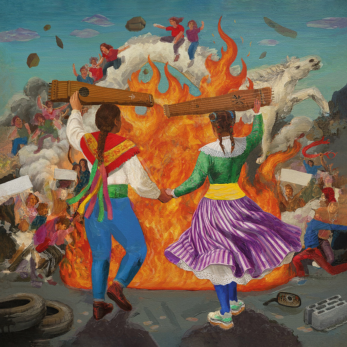Flame folclòre