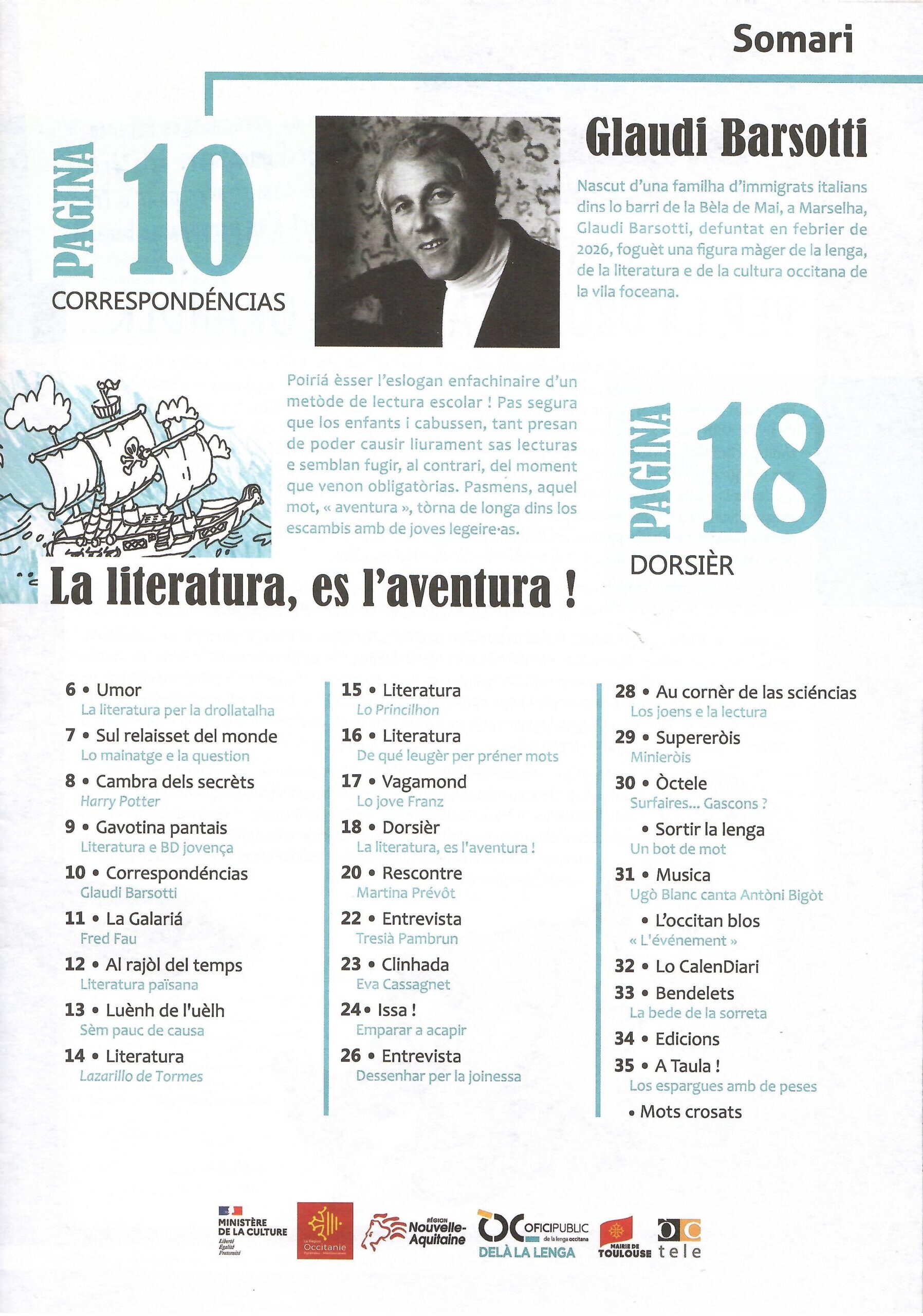 Lo Diari : La cultura, en occitan #91 – Literatura joves – Image 2